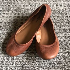 Lucky Brand leather ballet flat